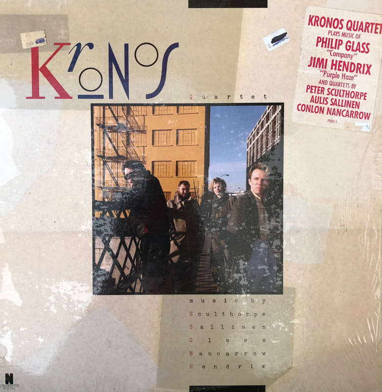Kronos Quartet plays Philip Glass Jimi Henrdix, Peter Sculthorpe and others