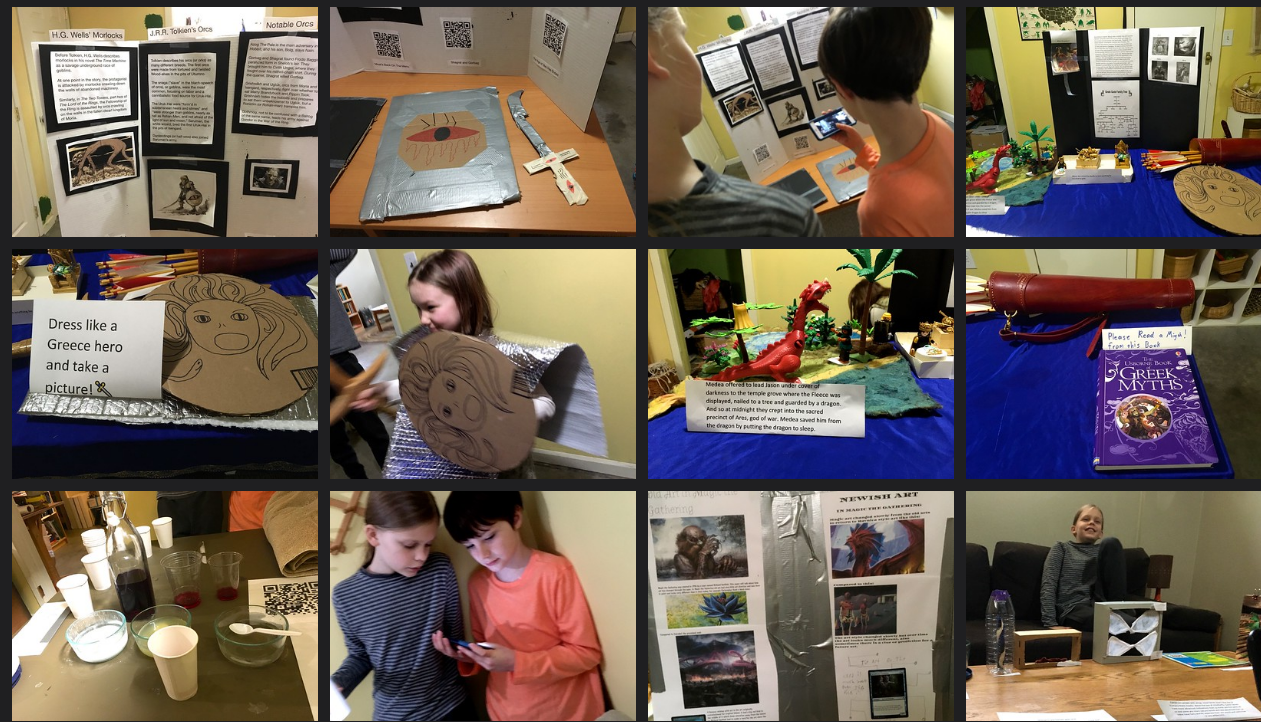 Link to photo album for Curiosity Guild museology sessions